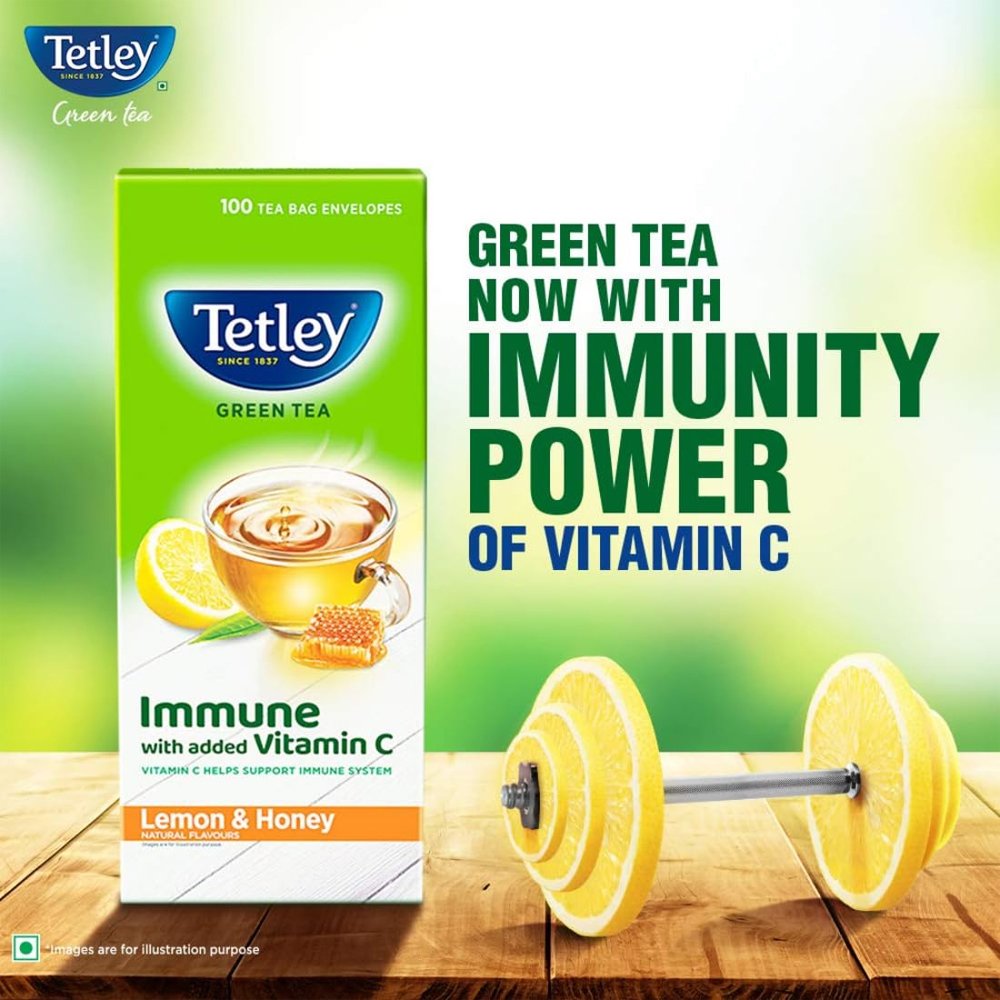 Tetley Vitamin C Green Tea - Image 3